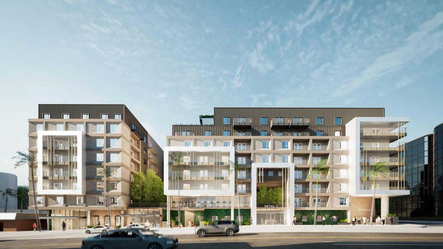 New look for proposed mixed-use complex at 1931 Wilshire Blvd. in